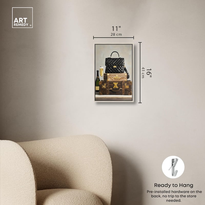 Getaway Necessities Canvas by Art Remedy