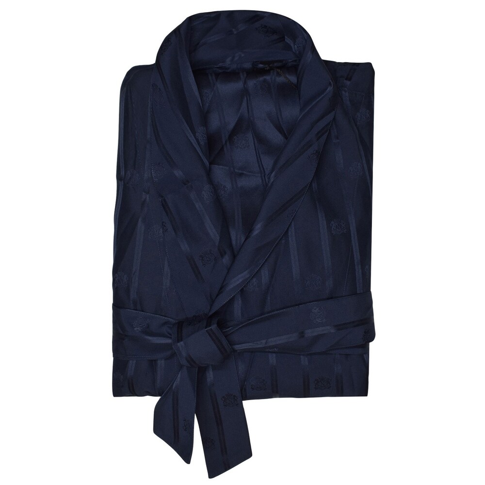 Nero Perla Navy Silk Boxer 2XL