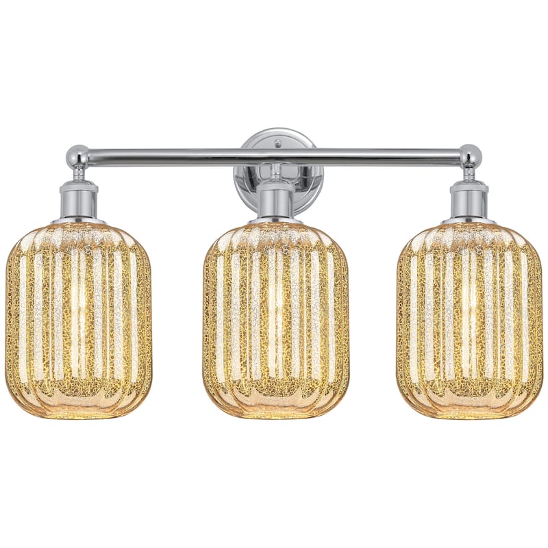 Innovations Lighting 616-3W-14-25 Preston Vanity Preston 3 Light 25" - Polished Chrome / Mercury
