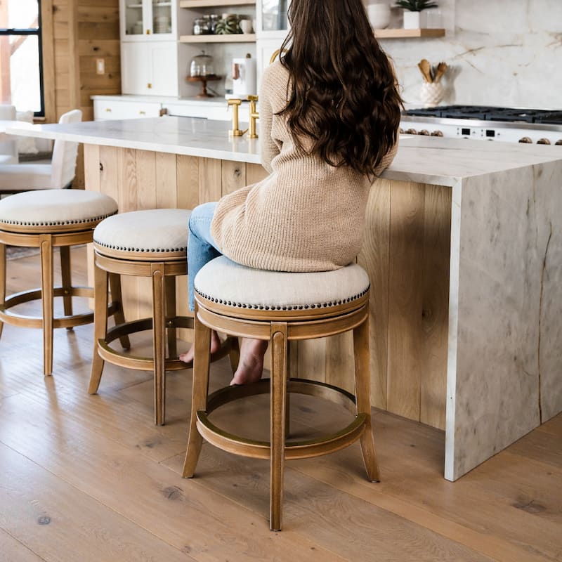 Maven Lane 26" Alexander Backless Counter Height Kitchen Stool