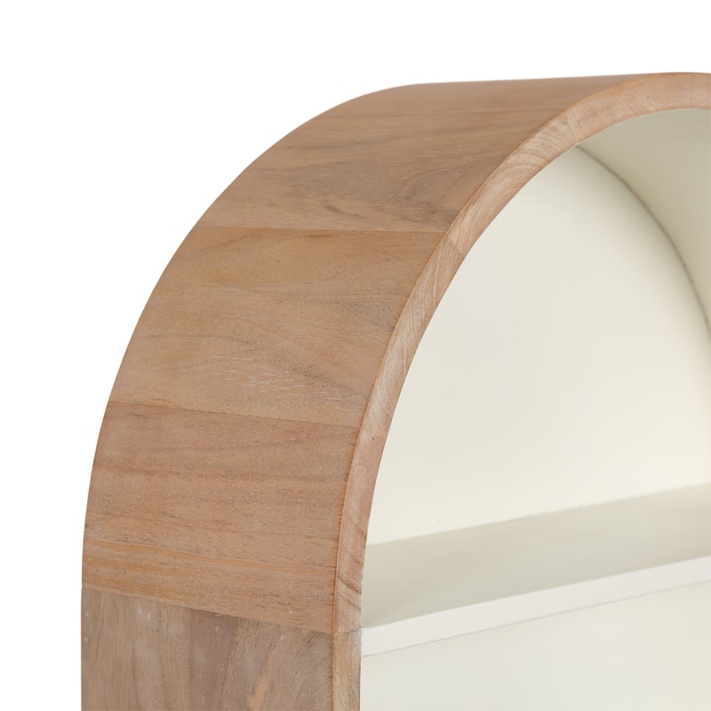Kate and Laurel Arcott Arch Wall Shelf