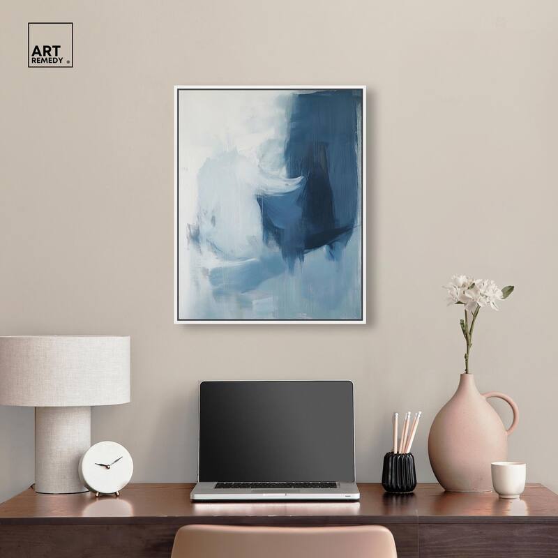 Glacial Reflections II Canvas by Art Remedy