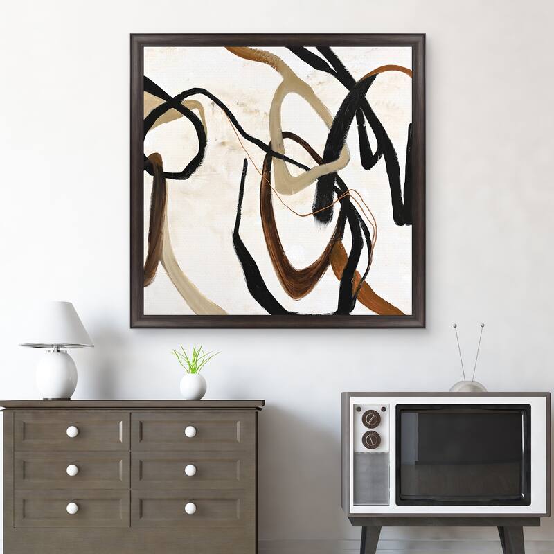 Masterpiece Art Gallery| Once Again by Design Fabrikken - Framed Canvas Print