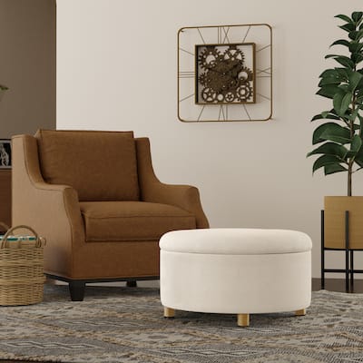 Kotter Home 28" Sadie Storage Ottoman