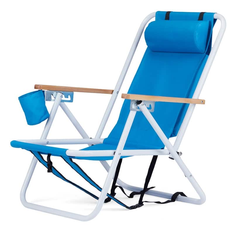 Portable High Strength Beach Chair - Blue