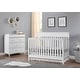 preview thumbnail 5 of 3, Oxford Baby Castle Hill 4 in 1 Convertible Crib - Barn White