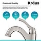 preview thumbnail 7 of 38, KRAUS Arlo Single Handle 1-Hole Vessel Bathroom Faucet w/ Pop Up Drain