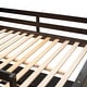 preview thumbnail 37 of 55, Multifunctional Full Size Wooden Loft Bed with Shelves & Desk