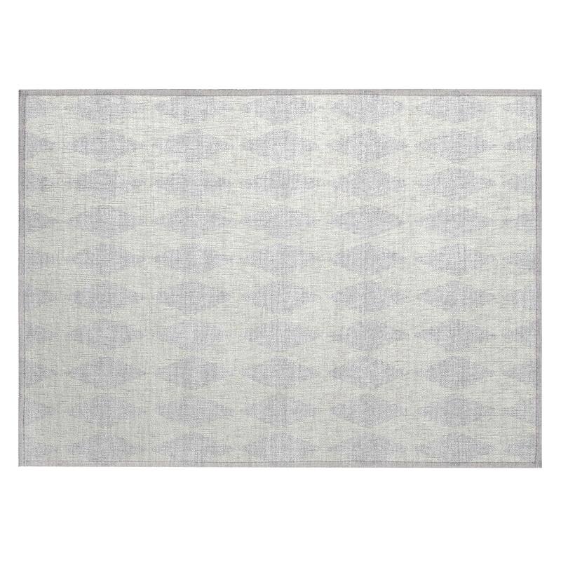 Machine Washable Indoor/ Outdoor Chantille Diamonds Rug