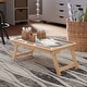 preview thumbnail 17 of 17, Arlo Breakfast Tray with Flip Top Gray and Natural Finish