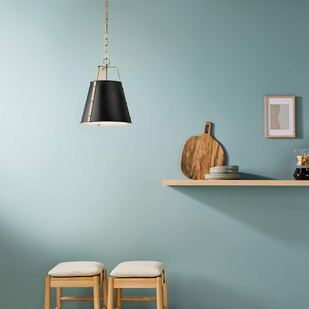 Kichler Lighting Etcher 13 in. 1-Light Pendant Light