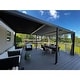 preview thumbnail 52 of 74, PURPLE LEAF Outdoor Louvered Pergola with Adjustable Metal Roof for Patio Pergola