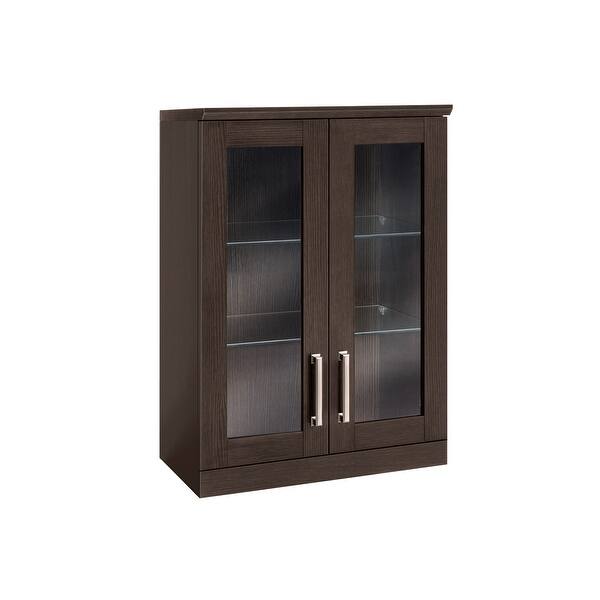 Shop Newage Products Home Bar Short Wall Display Cabinet 21 Overstock 28731952