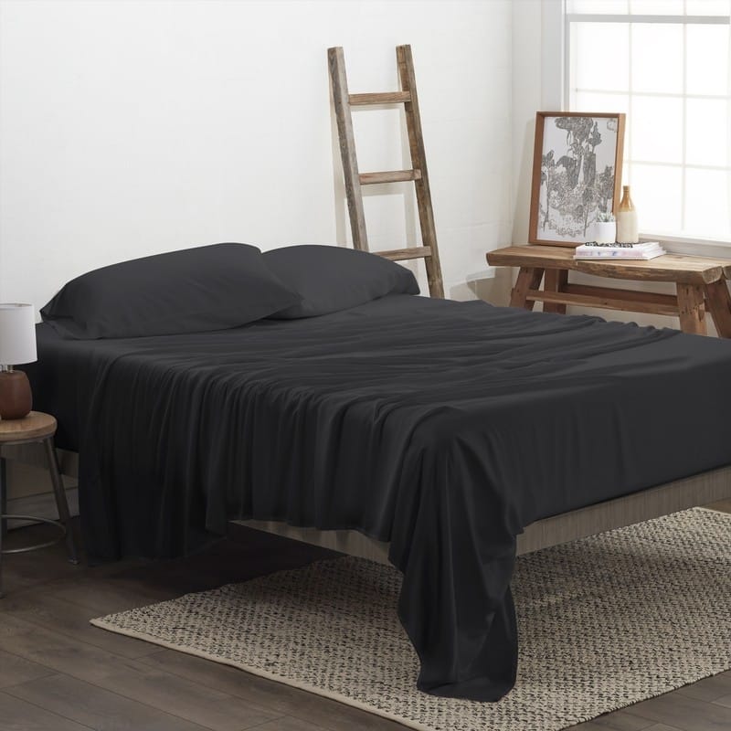 Simply Soft Premium Rayon from Bamboo 4-piece Luxury Bed Sheet Set