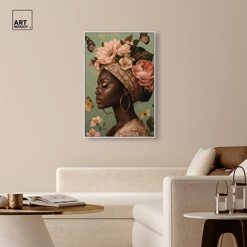 Dream Butterfly Passion Canvas by Art Remedy