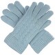 preview thumbnail 40 of 54, Women's Winter Classic Cable Ultra Warm Plush Fleece Lined Knit Gloves