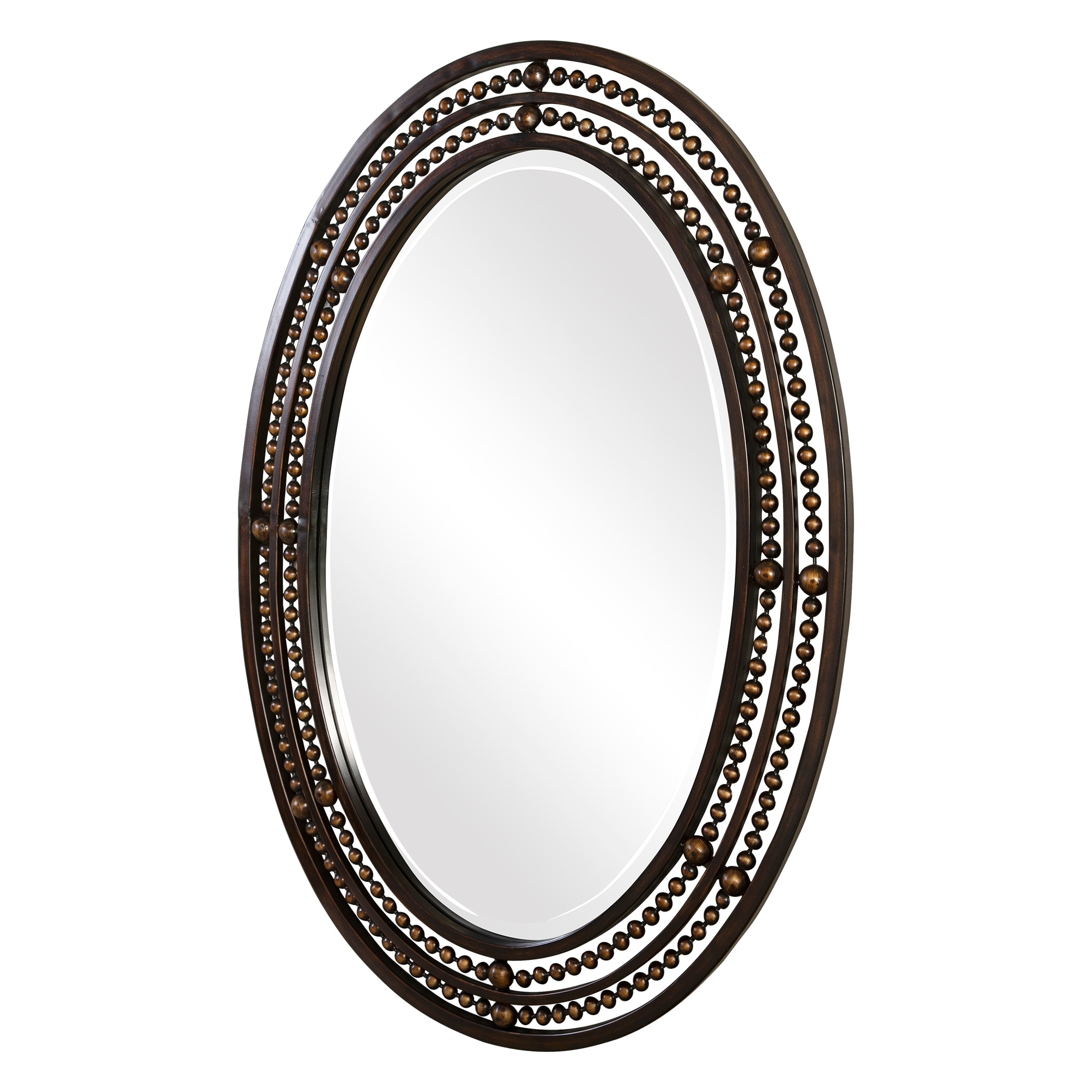 Oil Rubbed Bronze Oval Beveled Mirror Bed Bath  Beyond 32208944