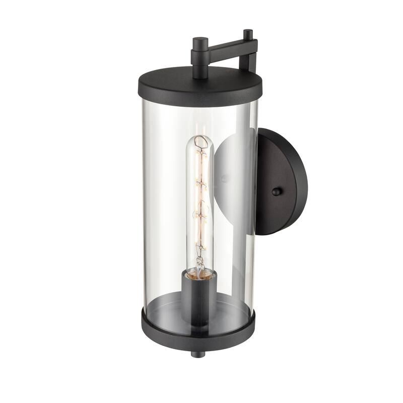 Millennium Lighting Beckham 1 Light Outdoor Wall Sconce in Textured Black