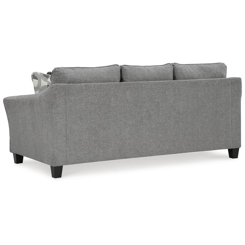 Signature Design by Ashley Mathonia Gray Queen Sofa Sleeper - 92"W x 40"D x 41"H