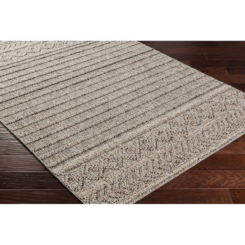 Livabliss Sarasota Outdoor Safe Striped Area Rug