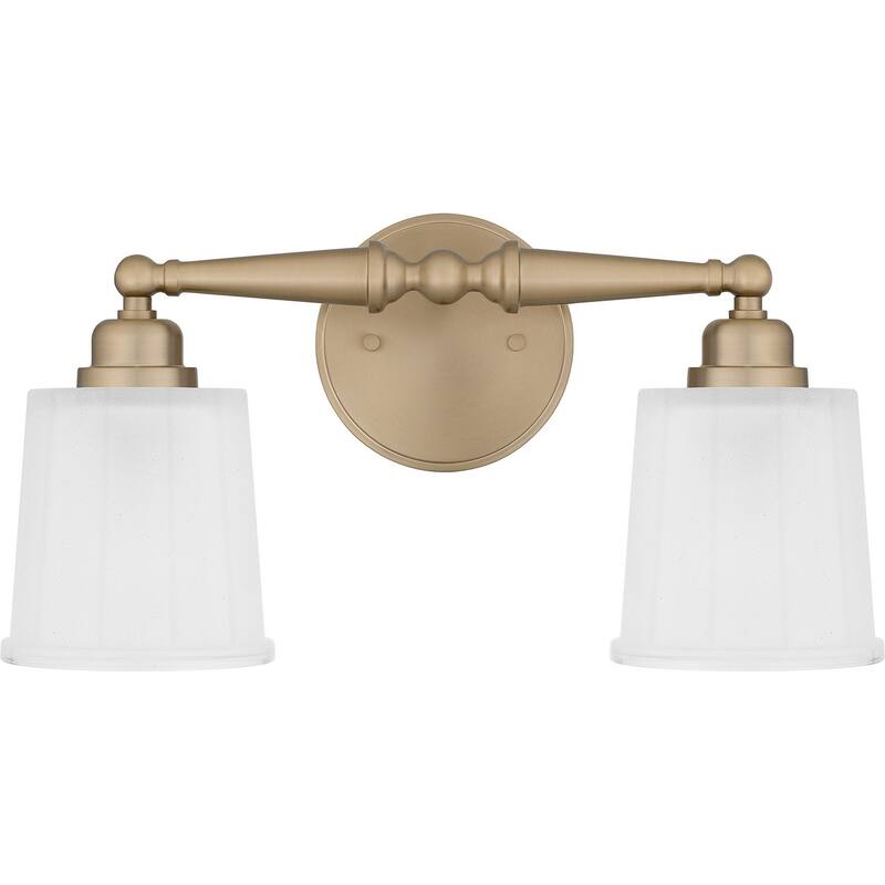 Cecilia Two Light Bath - Bronze Gold