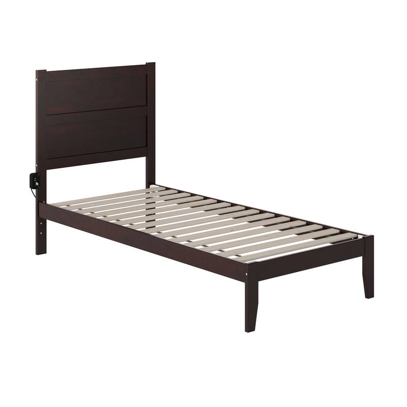NoHo Twin XL Platform Bed in Espresso