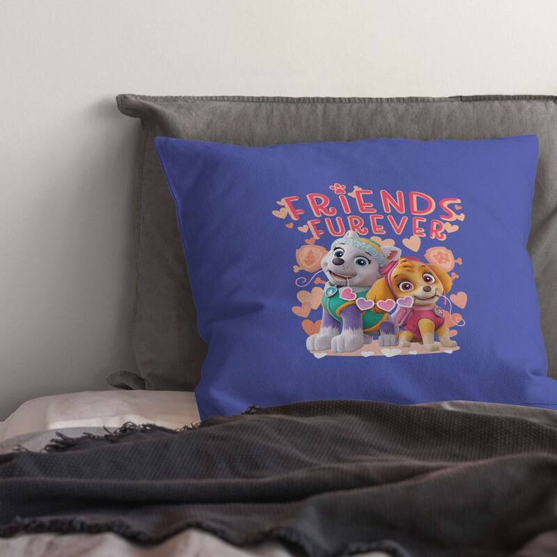 Nickelodeon Paw Patrol Friends Furever 18 Inch Throw Pillow