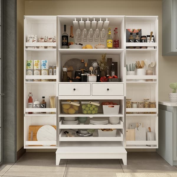 Multifunctional Kitchen Cabinetand Wine Cabinet Wine Glass Rack