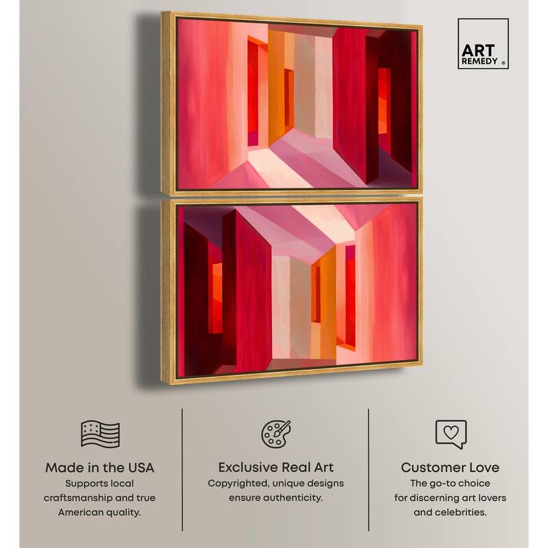 A View of London from the Car Canvas by Art Remedy