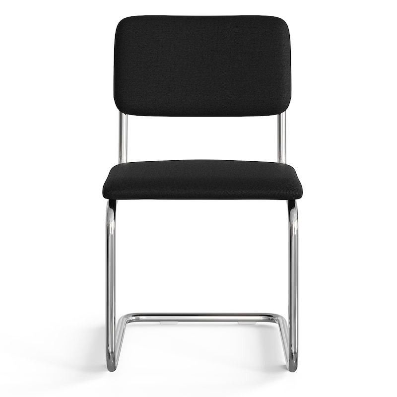 Hayward Fabric Side Chair Chrome Frame (Set Of 2)