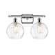 Option Polished Chrome / Clear Water Glass