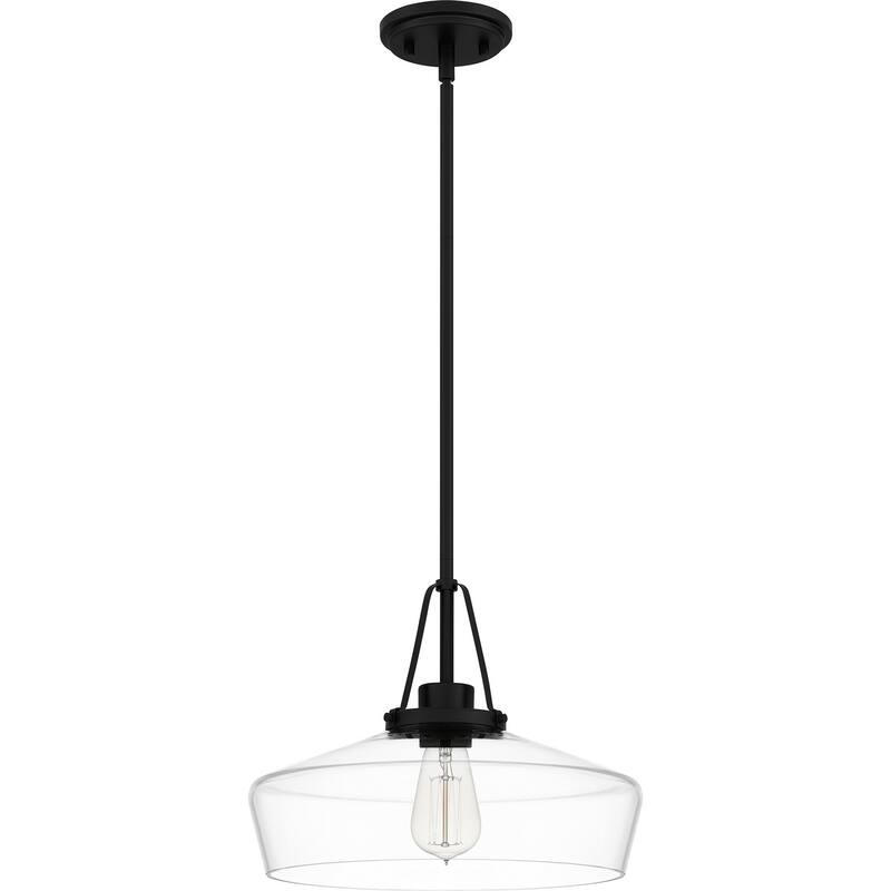Quoizel Pendant 1-Light - Matte Black