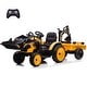 preview thumbnail 11 of 18, 3 in 1 Ride on Tractor, 24V Ride on Excavator with Remote Control Yellow