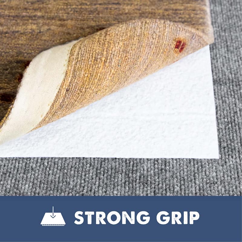 Rug on Carpet Non Slip Rug Pad by Slip-Stop - White - 10' x 14'