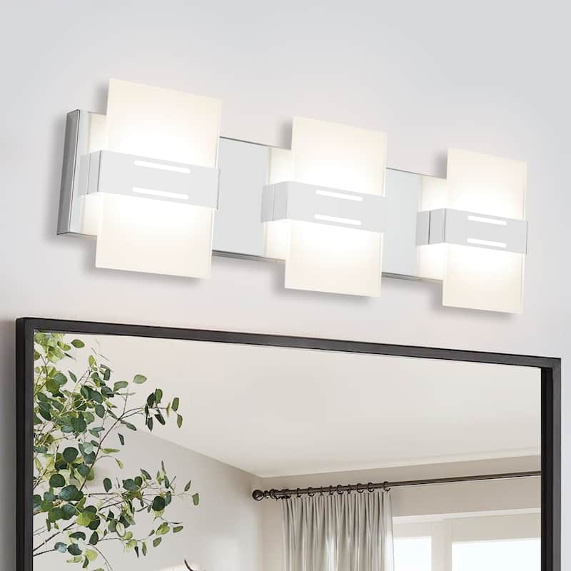LED Vanity Light Bathroom Light Fixtures Dimmable Bathroom Vanity Lighting Fixtures