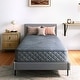 preview thumbnail 1 of 12, SweDrea Twin Size 8 in. Hybrid Mattress – Medium Firm Breathable and Supportive for Pressure Relief in Dorms, Apartments