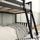 preview thumbnail 11 of 17, Max and Lily Scandinavian Twin over Twin Low Bunk Bed