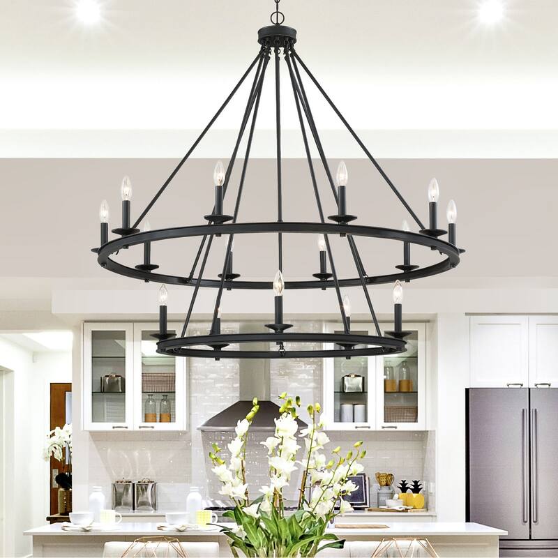 Savoy House Middleton 15 Light 45" Wide Taper Candle Chandelier