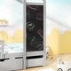 preview thumbnail 19 of 18, Kids House-Shaped Twin Size Bed with 2 Large Drawers with Blackboard