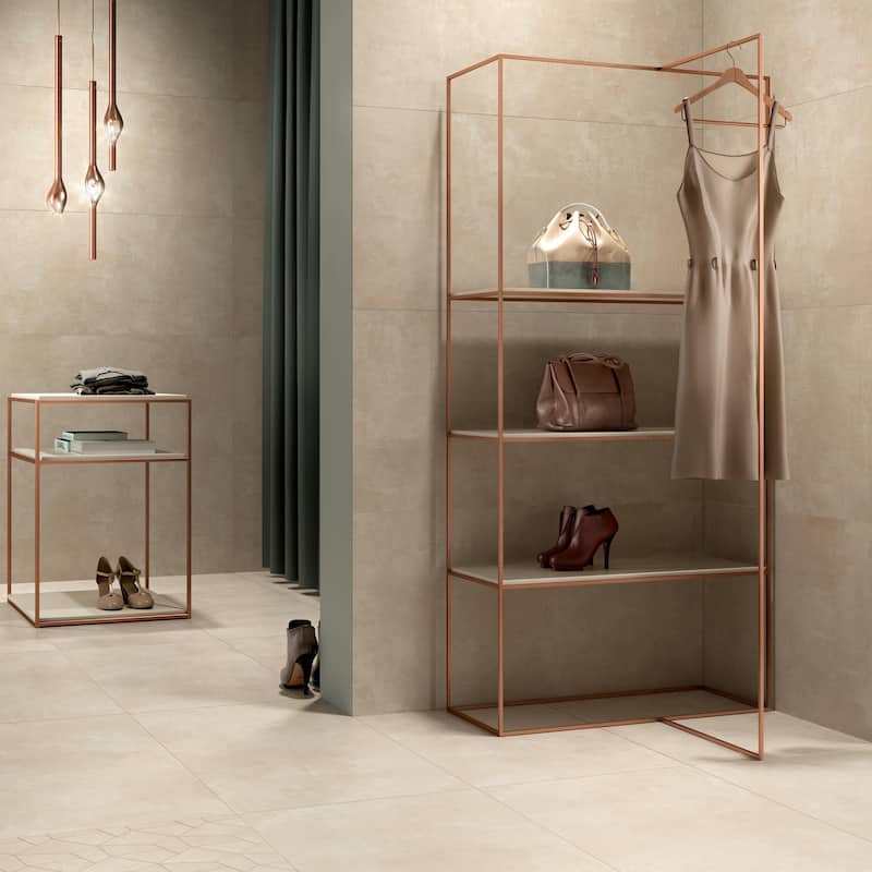 Merola Tile Pictura Tivoli 23-1/2" x 47" Porcelain Floor and Wall Tile - Pallet(12 Tiles)