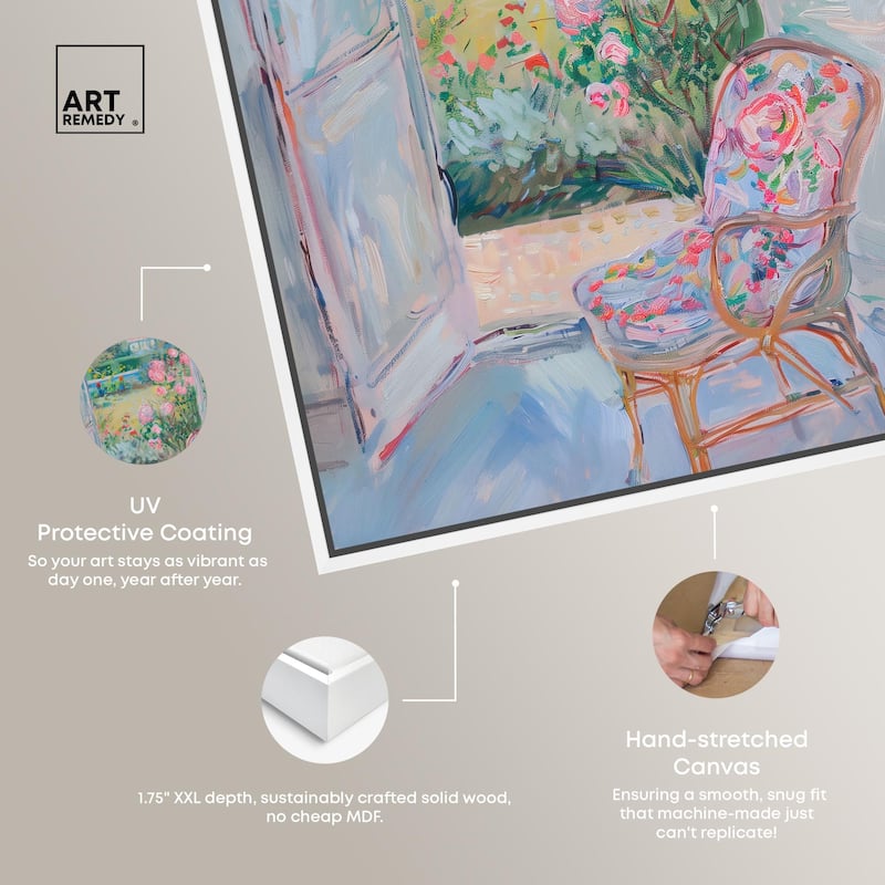 Whispers of Giverny Canvas by Art Remedy