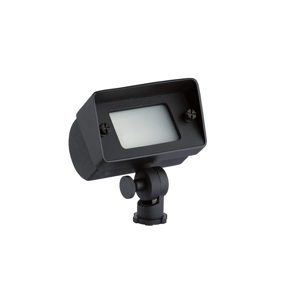 Kichler Lighting Mini Wall Wash Black Brass 12V Drop-In Accent Fixture, Landscape Lighting, (2.75" x 4.0" x 4.0"), 15476BKB - 4