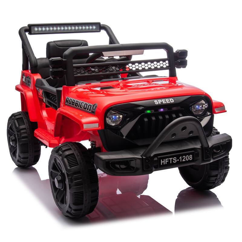Kids Ride-On Electric Truck 12V with Remote & Learning Features - Xmas Gift