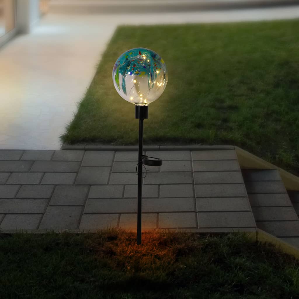 Alpine Corporation Decorative Garden Flag Holder Stakes, Outdoor Metal Flagpole Stands Design for Patio & Garden Décor