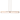 Varaluz Mingle 2-Light Linear Pendant - Satin Brass