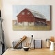 preview thumbnail 5 of 5, Rustic Red Barn II Premium Gallery Wrapped Canvas - Ready to Hang
