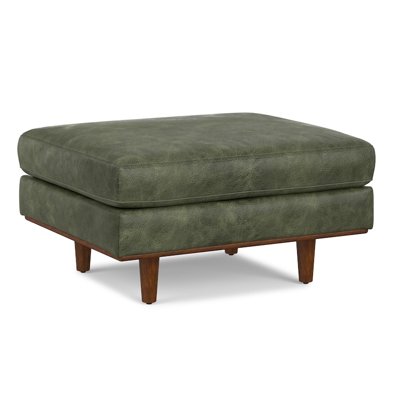WYNDENHALL Brixley 33 inch Wide Mid-Century Modern Table Ottoman