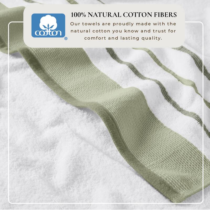 Linery & Co. Luxury Cotton Decorative Towel Set.