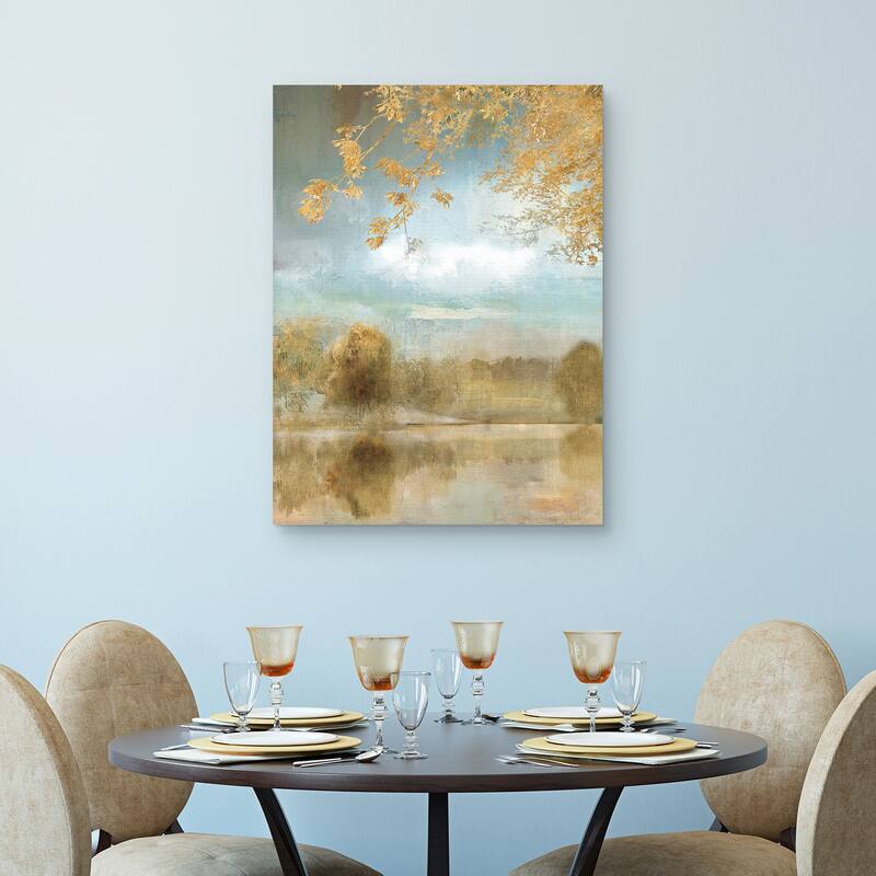 Golden Fall by Nan Canvas Art Print