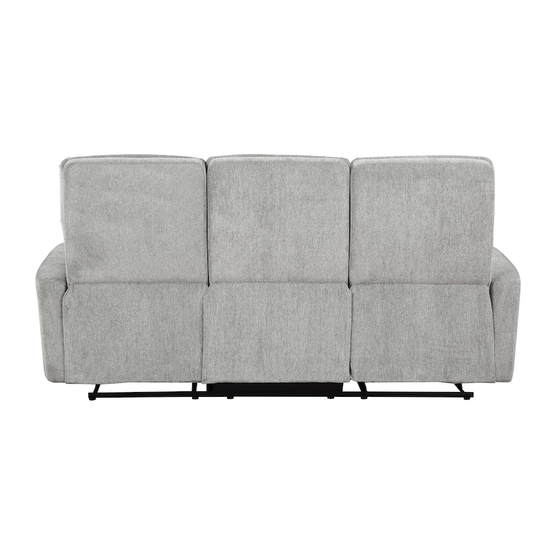 Mandevilla 3-Piece Chenille Manual Reclining Sofa Set